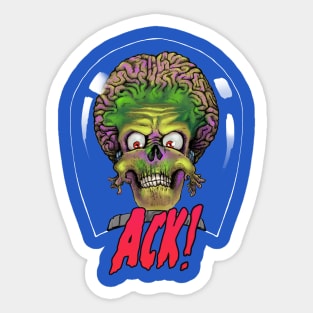 Ack! Sticker